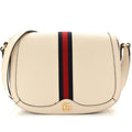 Gucci Textured Calfskin Small Ophidia Flap Bag – Mystic White