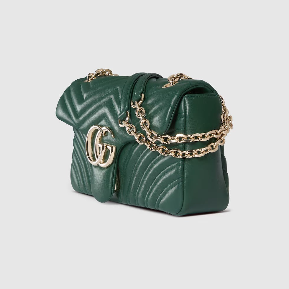 Gucci GG Marmont Medium Shoulder Bag – Green