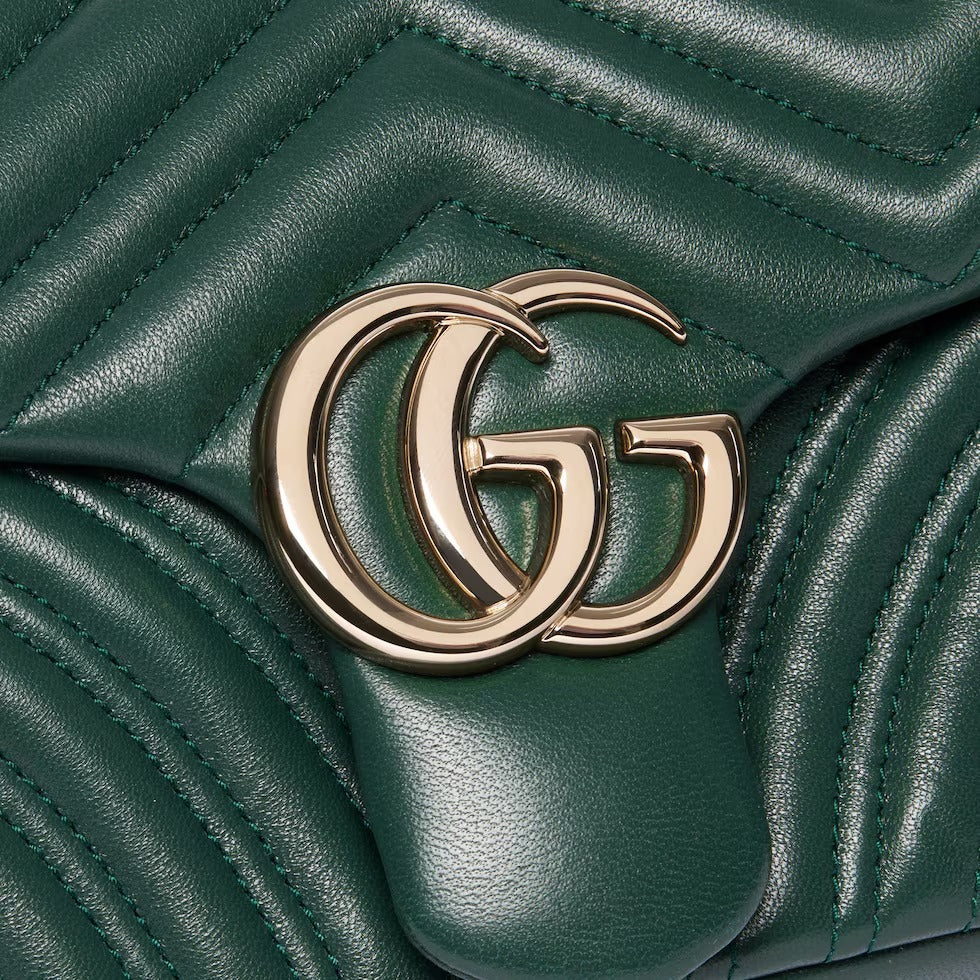 Gucci GG Marmont Medium Shoulder Bag – Green