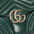 Gucci GG Marmont Medium Shoulder Bag – Green