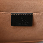 Gucci Diana Medium Tote Bag - Black in Black - detail view 6 showing the bag's shape, finish and visible design details.