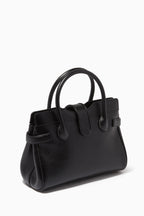 Gucci Small Dahlia Top Handle Bag – Black