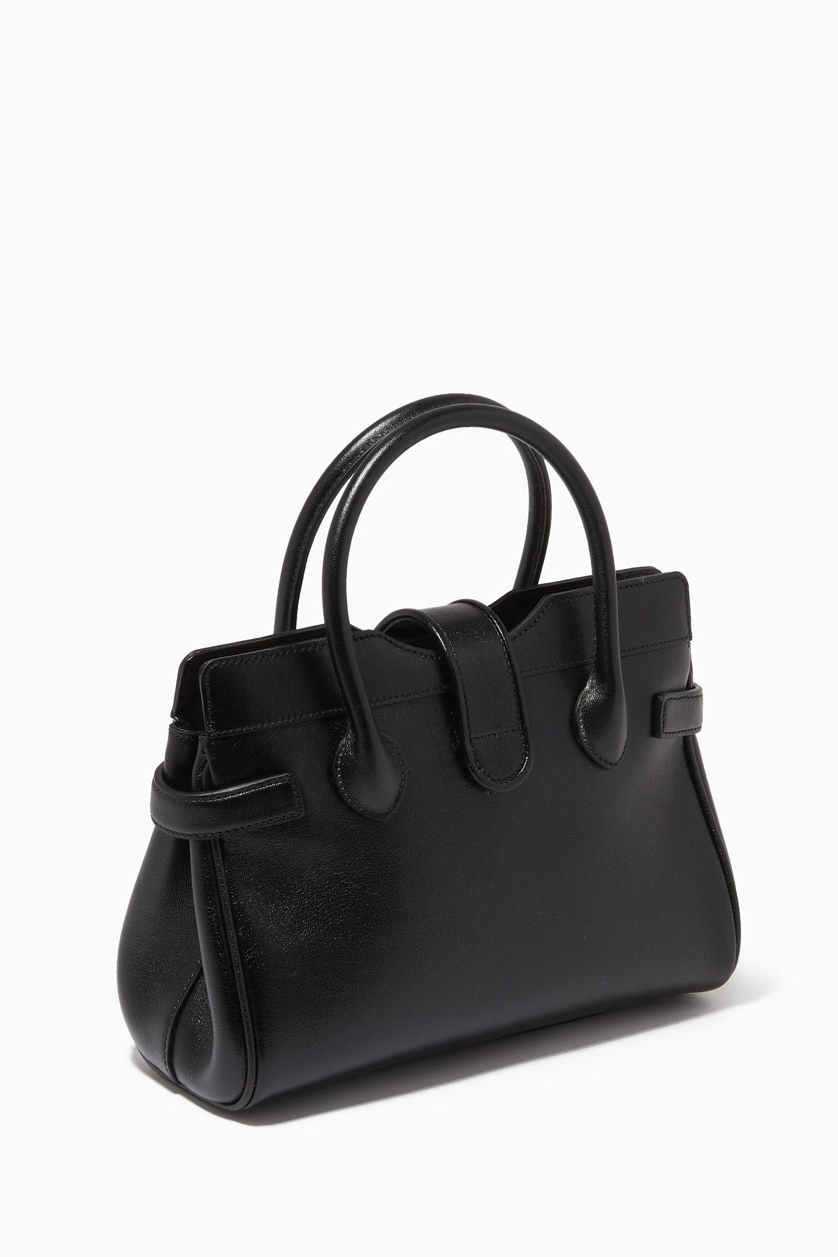 Gucci Small Dahlia Top Handle Bag – Black