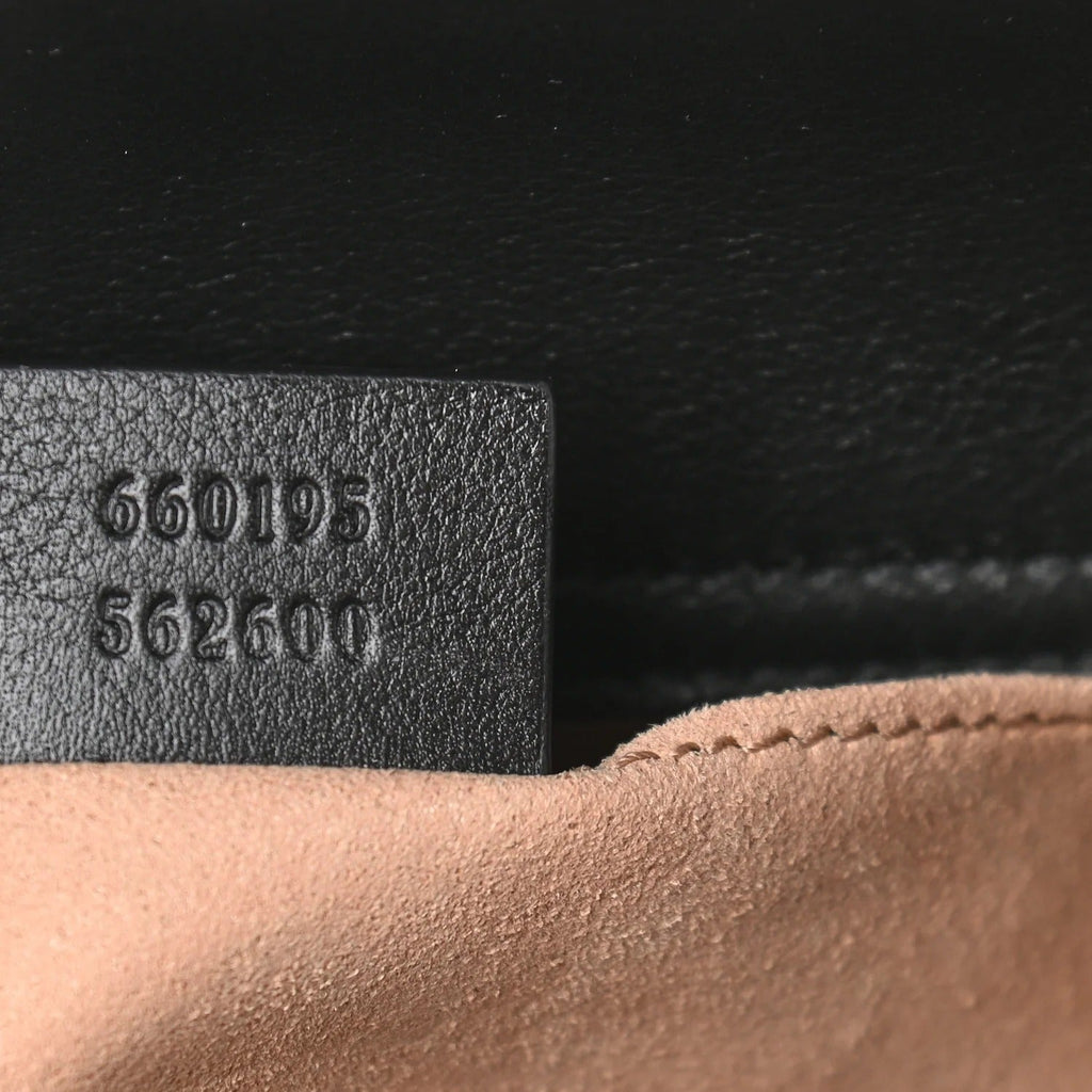 Gucci Diana Medium Tote Bag - Black in Black - detail view 7 showing the bag's shape, finish and visible design details.