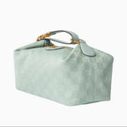 Gucci Medium Vanity Handbag - Blue in Blue - side view showing the bag's shape, finish and visible design details.