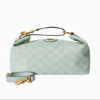 Gucci Medium Vanity Handbag - Blue in Blue - rear view showing the bag's shape, finish and visible design details.