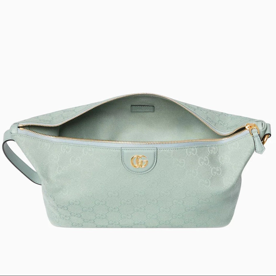 Gucci Medium Vanity Handbag - Blue in Blue - detail view 5 showing the bag's shape, finish and visible design details.