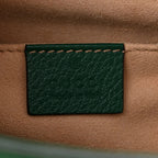 Gucci Diana Small Tote Bag - Green in Green - detail view 7 showing the bag's shape, finish and visible design details.