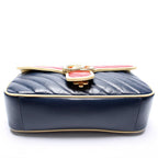 Gucci GG Marmont Medium Leather Bag – Blue