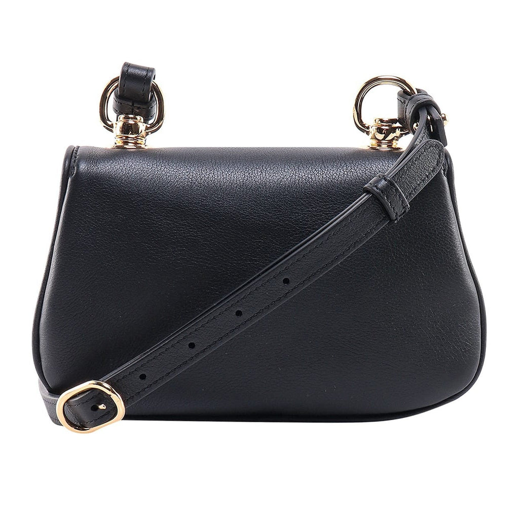 Gucci Blondie Mini Crossbody Bag - Black in Black - detail view 11 showing the bag's shape, finish and visible design details.