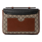 Gucci GG Supreme Padlock Shoulder Bag – Beige