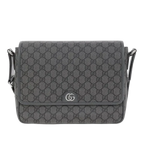 Gucci GG Supreme Canvas Medium Ophidia Messenger Bag – Grey