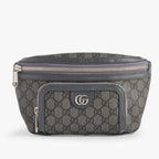 Gucci Ophidia Interlocking G Canvas Bum Bag – Grey