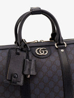 Gucci GG Supreme Fabric Ophidia Duffel Bag – Blue