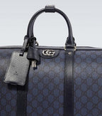 Gucci GG Supreme Fabric Ophidia Duffel Bag – Blue