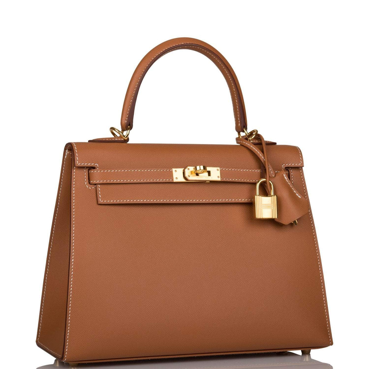 Side profile highlighting Sellier structure and stitching
