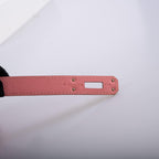 Detailed stitching and edge painting view