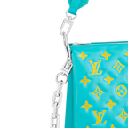 A close-up of the buckle on the adjustable strap