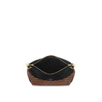 The back of the bag, showing the two flat pockets