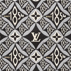 A macro shot of the Monogram and 1854 jacquard pattern