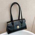 Bags End Vintage Work Vegan Leather Shoulder Bag