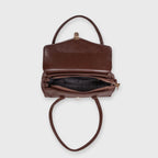 Bags End Vintage Work Vegan Leather Shoulder Bag